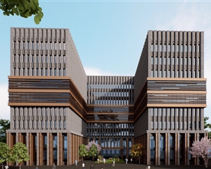 綜合實訓樓效果圖一