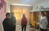 黨委委員、副院長(zhǎng)田迎春督查學(xué)院來華留學(xué)生疫情防控和線上學(xué)習(xí)